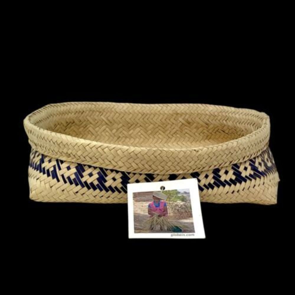 Globein Weave Basket Handwoven by Paulina Melina Mendoza‎ of Mexico